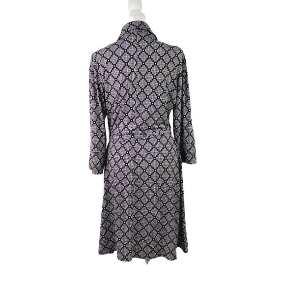 Laundry by Shelli Segal Women's Geometric Print Wrap Dress, L, NWOT - Picture 3 of 11
